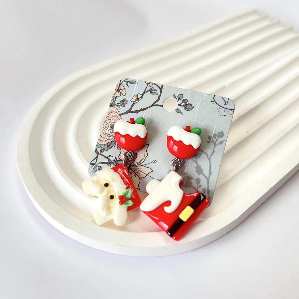 Sweet Fresh Halloween-Christmas Ear Cuff Studs: Stylish, Unique Personality Earrings