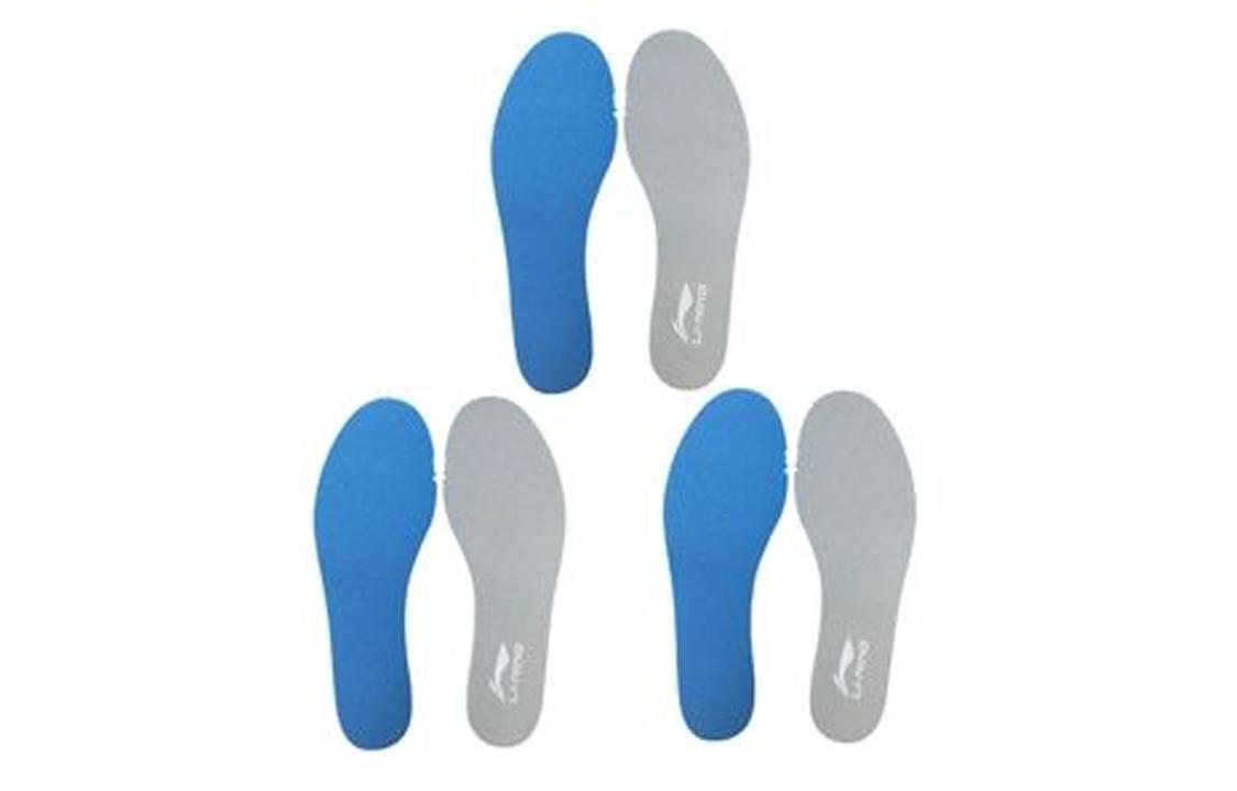Li Ning EVA Insoles Men s Gray/Blue YQAT027-1 36