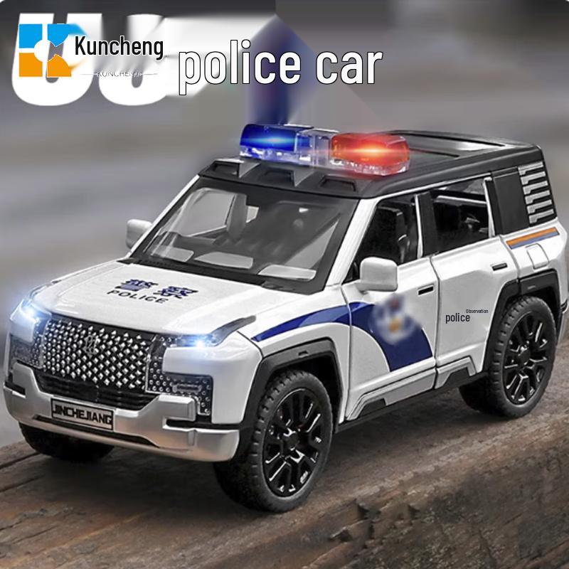 Yangwang U8 Die-cast Police SUV Toy Car Model