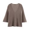 European and American Style, New Women's Clothing, Fashionable, Versatile, Wide-sleeved Knitted Jacket 2893053 472
