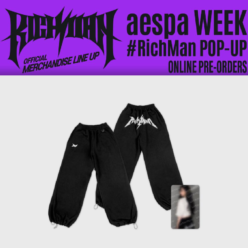 

Предзаказ aespa WEEK Комплект брюк Rich Man KARINA