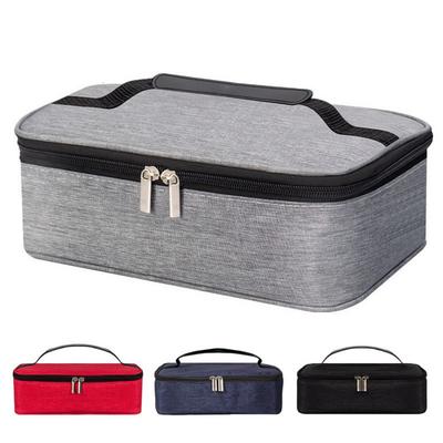 Oxford Cloth Lunch Bag Large Capacity Insulated Cooler Bag Portable Thermal Bag Student Lunch