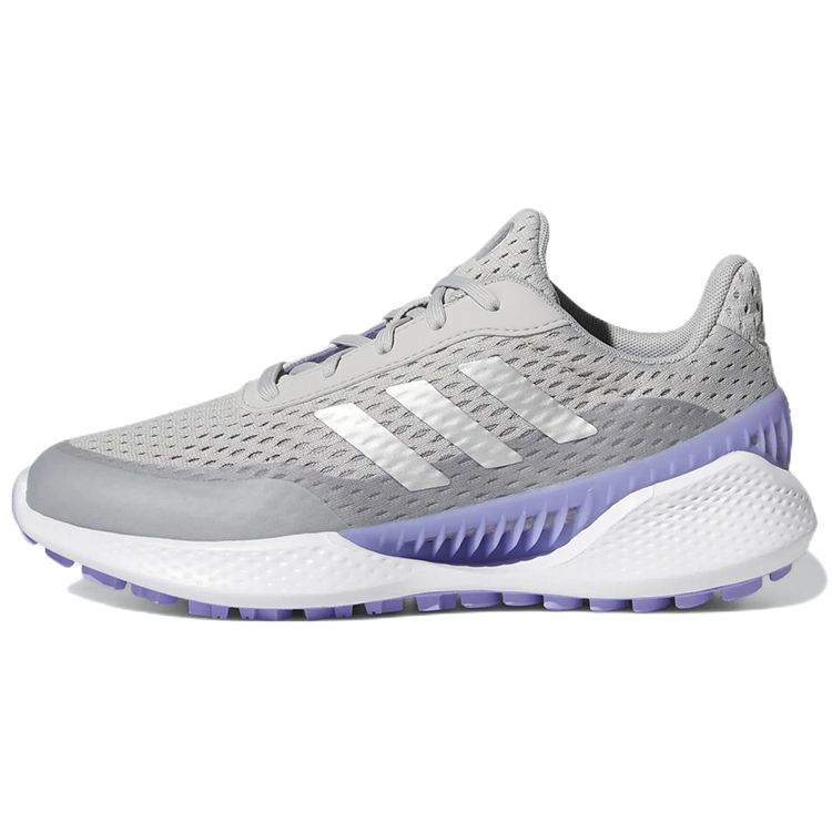 Adidas Summervent Spikeless Golf Grey Light Purple Women Sneakers Grey-Two Silver-Metallic GV9749