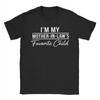 T-shirt Unisex Sono il Figlio Preferito di Mia Suocera Divertente Umorismo Familiare Novità Maglietta in Cotone T-shirt a Maniche Corte Top Girocollo