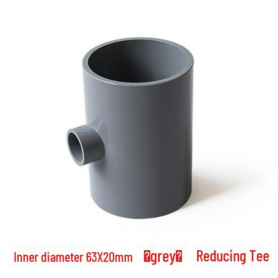 Gomito Riduttore in PVC - Raccordi per Tubi Acque Grigie, Opzioni di Diametro Multiplo: 25, 32, 40, 50, 63, 75, 90, 110