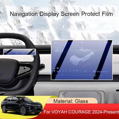 Pro VOYAH COURAGE 2024-Současnost Ochranná tvrzená fólie na obrazovku GPS navigace do auta Nálepka na displej palubní desky Autopříslušenství