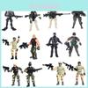 Special Forces Soldier Model Poseable Joint Action Figure Toy Gift For Kids