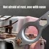 Angle Grinder Spanner Wrench 4 Claw Double Head Wrench Professional Maintenance Accessories Disassembly Tool For Machine