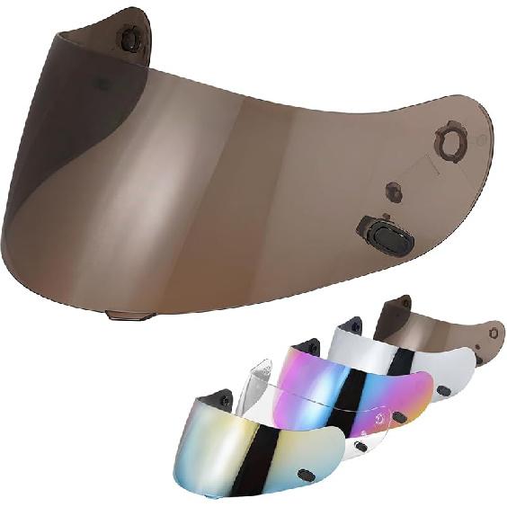VCOROS Motorcycle Helmet Face Shield Visor Repalcement For HJC Helmet HJ-09 CL-15 CL-17 CL-16 CL-SP AC-12 FS-10 CS-R1 IS-16 CS-R2 Shield