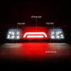 3rd High Brake Light Cargo Lamp For GMC Sierra Chevy Silverado Smoked 2014-2018