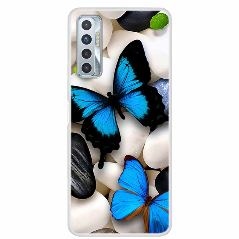 For Tecno Camon 17P Case Luxury Silicone TPU Soft Cover Phone Case For Tecno Camon 17 CG7 CG6 1 7 Coque Shockproof Cartoon Funda