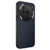 Magnet Silicone Case For Nothing Phone 3A Pro Wireless Charging Carbon Fiber PU Leather Texture Anti-Drop Soft Cover Phone Cases
