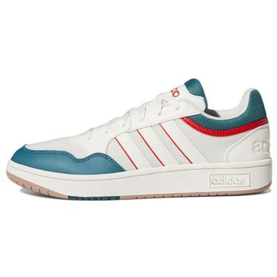 Neo Hoops 3.0 Stoff Bequeme Rutschfeste Langlebige Low-Top Skateschuhe Herren Sneaker Weiß Blau GZ3805