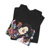 Ninja Anime Pattern Tshirt Demon Slayer Blade Tshirt Mens and Womens Casual Tshirt Summer New Product Cotton Y2K Tshirt