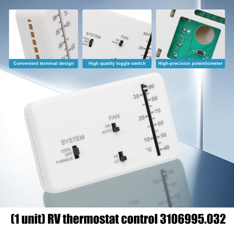 Universal Motorhome Climate Control Thermostat For Multiple Models for Hassle Free Installation Across Various Motorhome Types