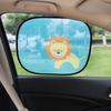 2pcs Car Side Window Sunshade Cartoon Patterned Auto Sun Shades Protector Foldable Car Cover for Baby Child Kids Car Styling