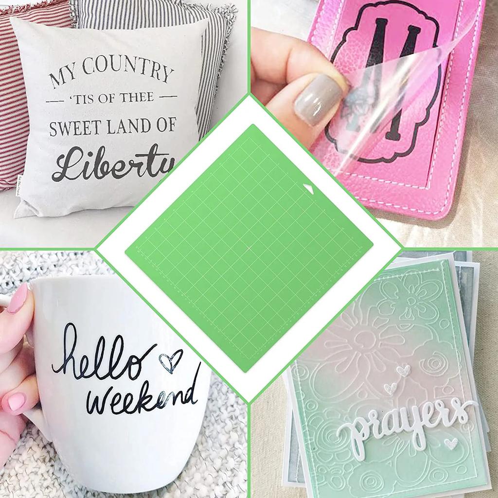 PVC Adhesive Cutting Mat Base Plate Tool Pad for Cricut Maker/ Maker3/ Explore 3/ Air 2/ Air/ One DIY Machine Color Mat