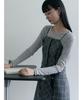 Make A Toast Check Pattern Sleeveless Maxi Dress Check Mbefop001Ck