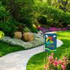 Garden Peace Sign Flag for Outdoor Yard Porch Front Door Decor Polyester Flag Banner