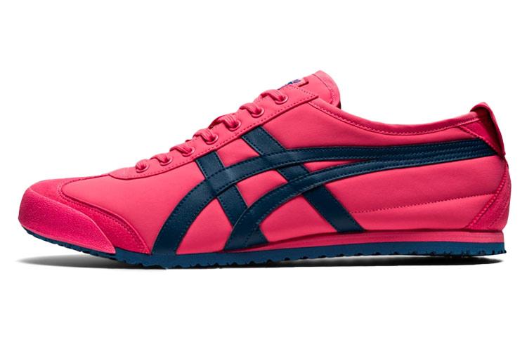 Onitsuka Tiger MEXICO 66 Skate Schoenen Unisex Lage Top Edelsteen Rood 37.5