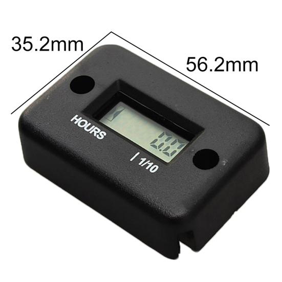 Dirt Bike ATV Motorbike Motorcycle Hour Meter Waterproof Digital LCD Counter