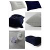 Inflatable Pillow For Camping Travel Pillowes Flocked Fabric Air Pillowes For Comfortable, Ergonomices Inflating Pillowes