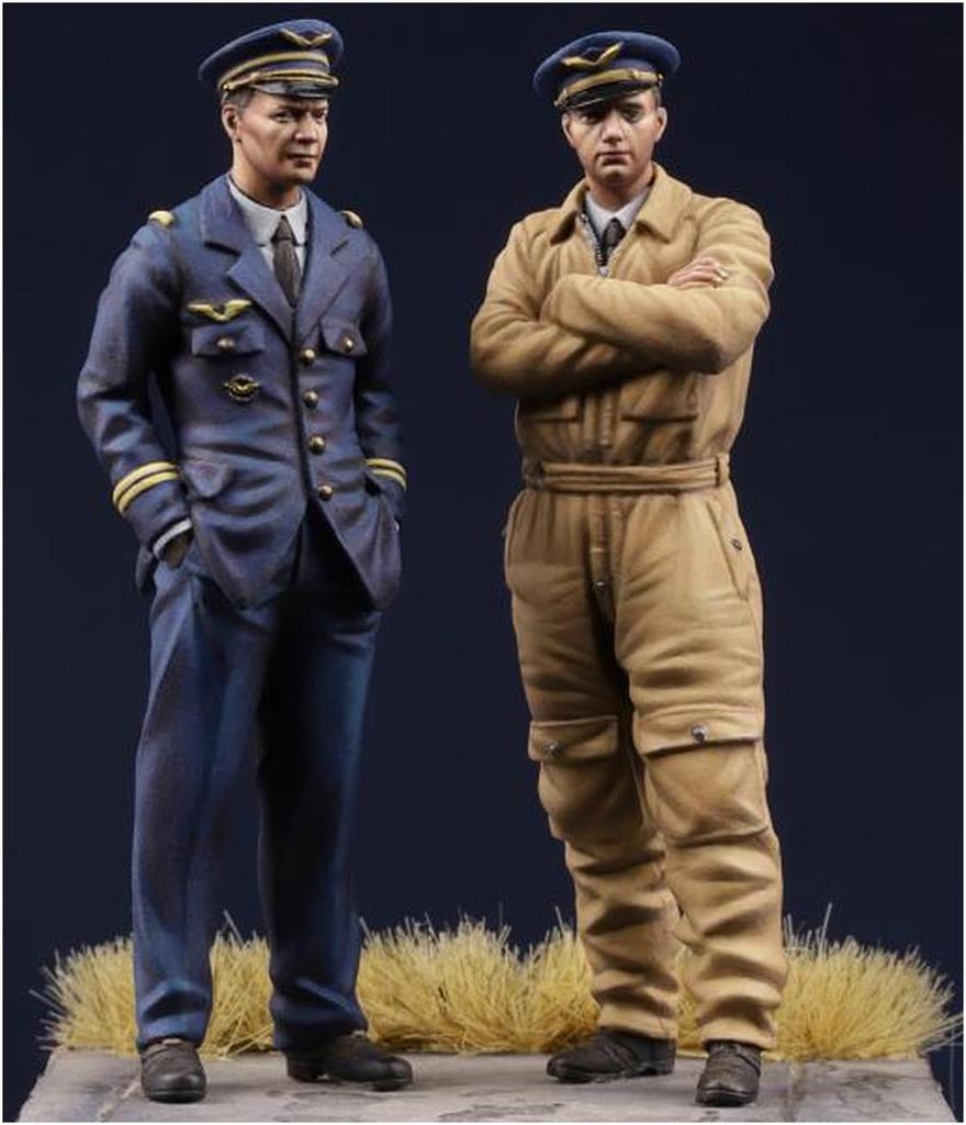 The Body French Pilot Set Resin Kit TBO35200 1/35