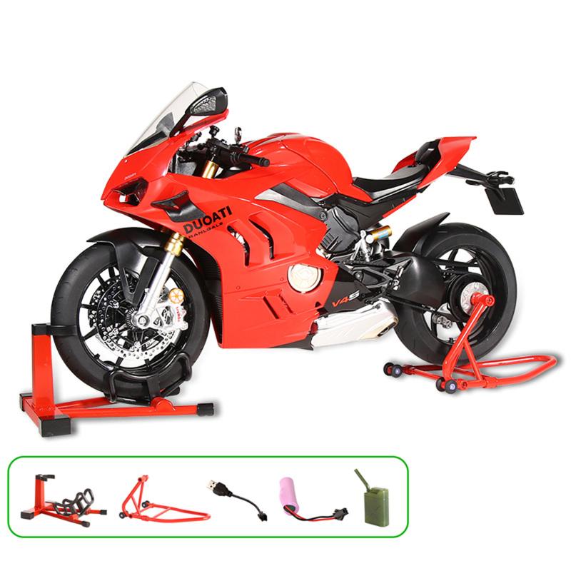 1:6 Ducati V4 V4S V4SP2 1:7 Závodní Model Motocyklu Diecast Slitina Motorka Hračka Sbírka Miniatura Auto Domácí Dekorace Kluk