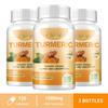Pslalae Turmeric Capsules, for joint health, containing 1000 mg of turmeric complex, suitable for both men and women.