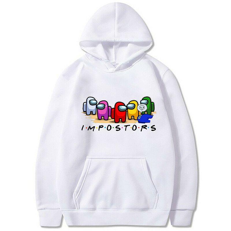 Impostor Mens Hoodies Graphic Anime Cartoon Sweatshirt Hip Hoodie Hop