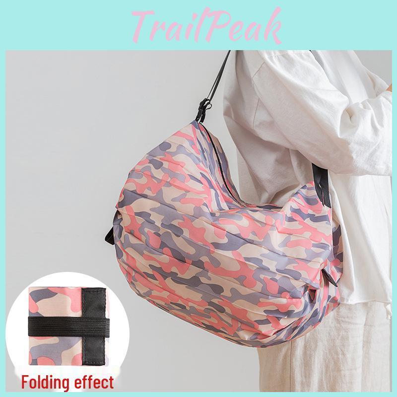 Foldable Japanesestyle Waterproof Ecofriendly Tote – Large Capacity Travel Storage Bag