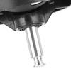 ABS Vacuum Caster Wheel Black ABS Swivel Caster Assembly  Robotic Vacuum Maintenance
