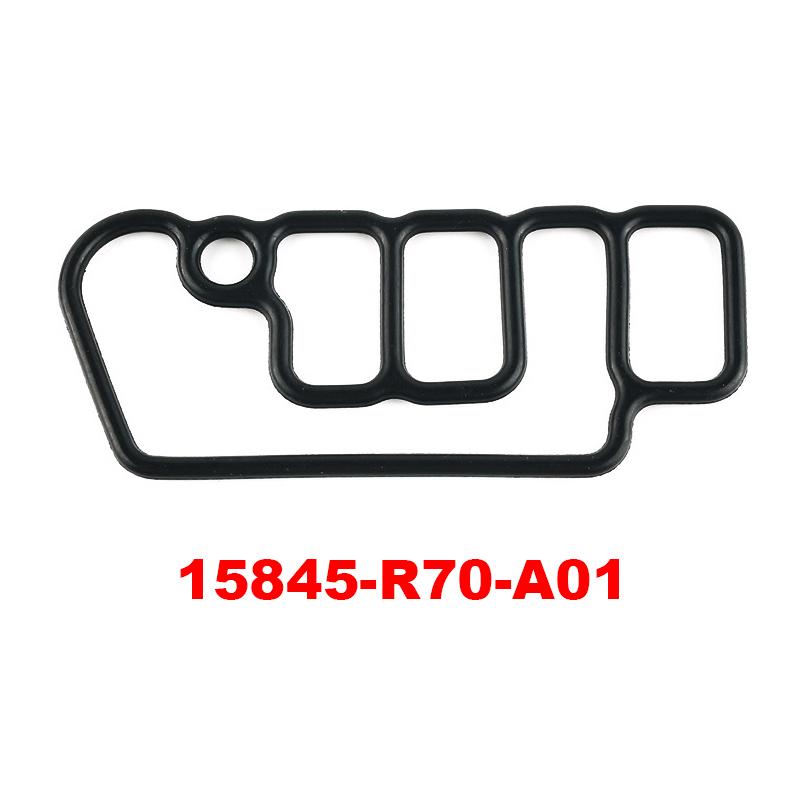 2 szt./zestaw Uszczelka zaworu solenoidowego głowicy cylindrów Zestaw uszczelek VTEC do Honda Accord Odyssey OEM 15845-R70-A01 15815-R70-A01 Nowy