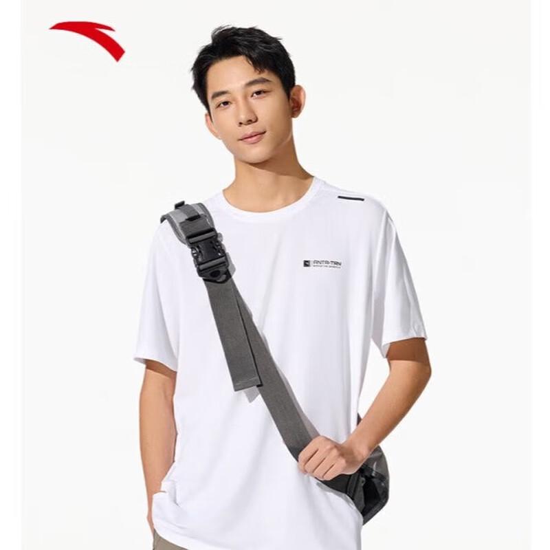 Anta Men s Quick-Dry Ice Silk Training T-Shirt S
