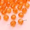 Handmade Beads Diamond-shaped Faceted Beads Acrylic Transparent Irregular Faceted Round Beads Beads DIY Bracelet Cell Phone Chain Jewelry Loose Beads