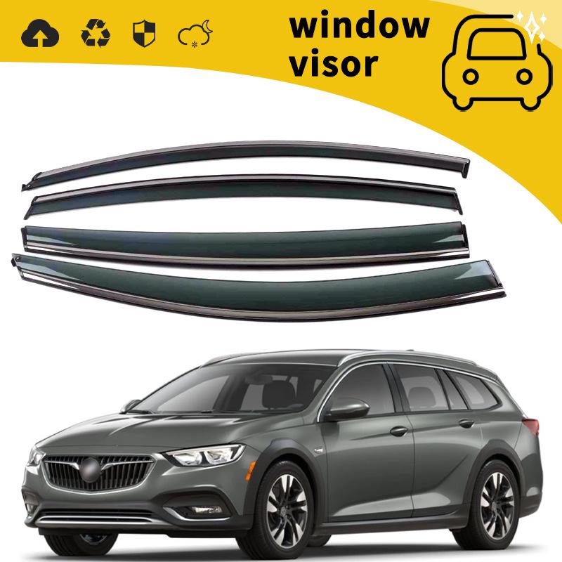 09-19 Buick Regal Door Visors: Rain Guards & Deflectors