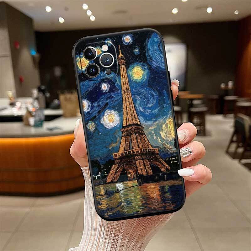 Paris Eiffel Tower Case for Samsung Note 20 10 S25 Plus Ultra Lite FE M20 M21 M30 M31 M51 A11 A26 A51 A52 A53 A56 A70 A71 A72 A73