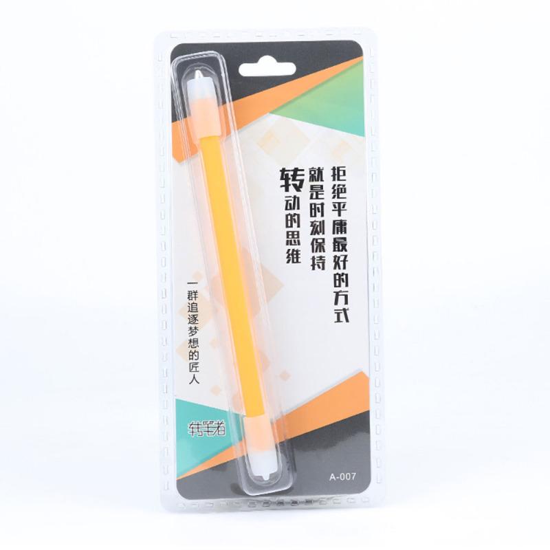 Solid Color Non Slip Coated 23cm Spinning Pen