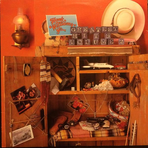 LP Record HANK WILLIAMS JR  Greatest Hits  Volume 2 9253281 Warner Bros. Re 1985 Canada CountryFolk Used