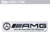 Mercedes Benz Series Aluminum Badge Car Body Stickers Decals For Mercedes Benz AMG W203 W206 W220 W205 W211 W212 W201 W168 W108 OS5