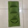 4 Pockets Hanging WallGrow Bag Big Size Durable Vertical Greening Bag Foldable Reusable Flower Growing Pouch Felt Cloth