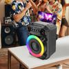 BT Speaker Stereo Sound Portable Speaker Subwoofer Karaoke Speaker with Microphone Suitable for Home Theater Outdoor Dance Party