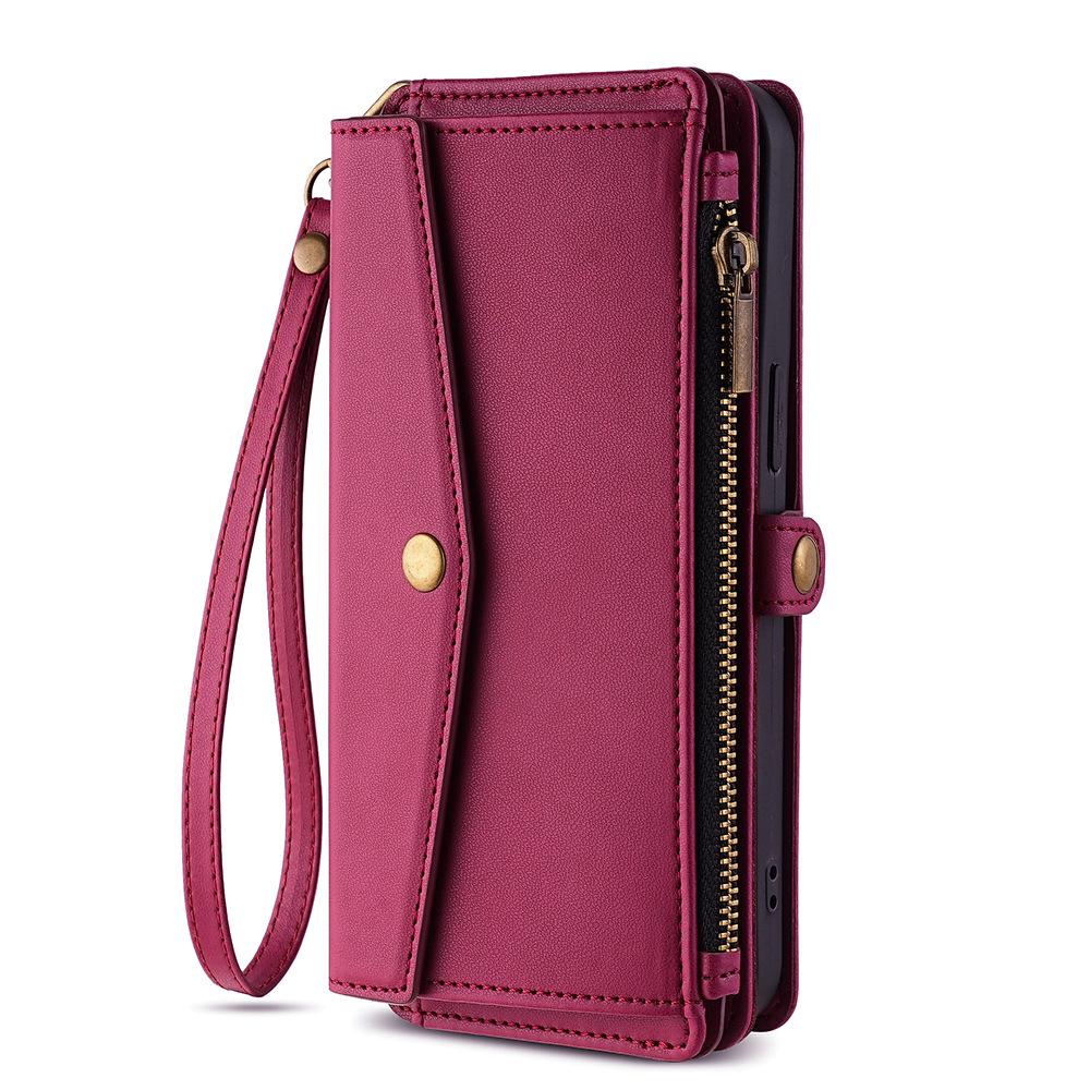 Samsung S26/S24 Plus Wallet Leather Phone Case & S8 Flip Leather Shell