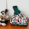 2025 Mode Neue Reiche Mahjong Strickhandtasche Tägliche Pendeltasche Eimerbeutel Lässige Joker Tragetasche