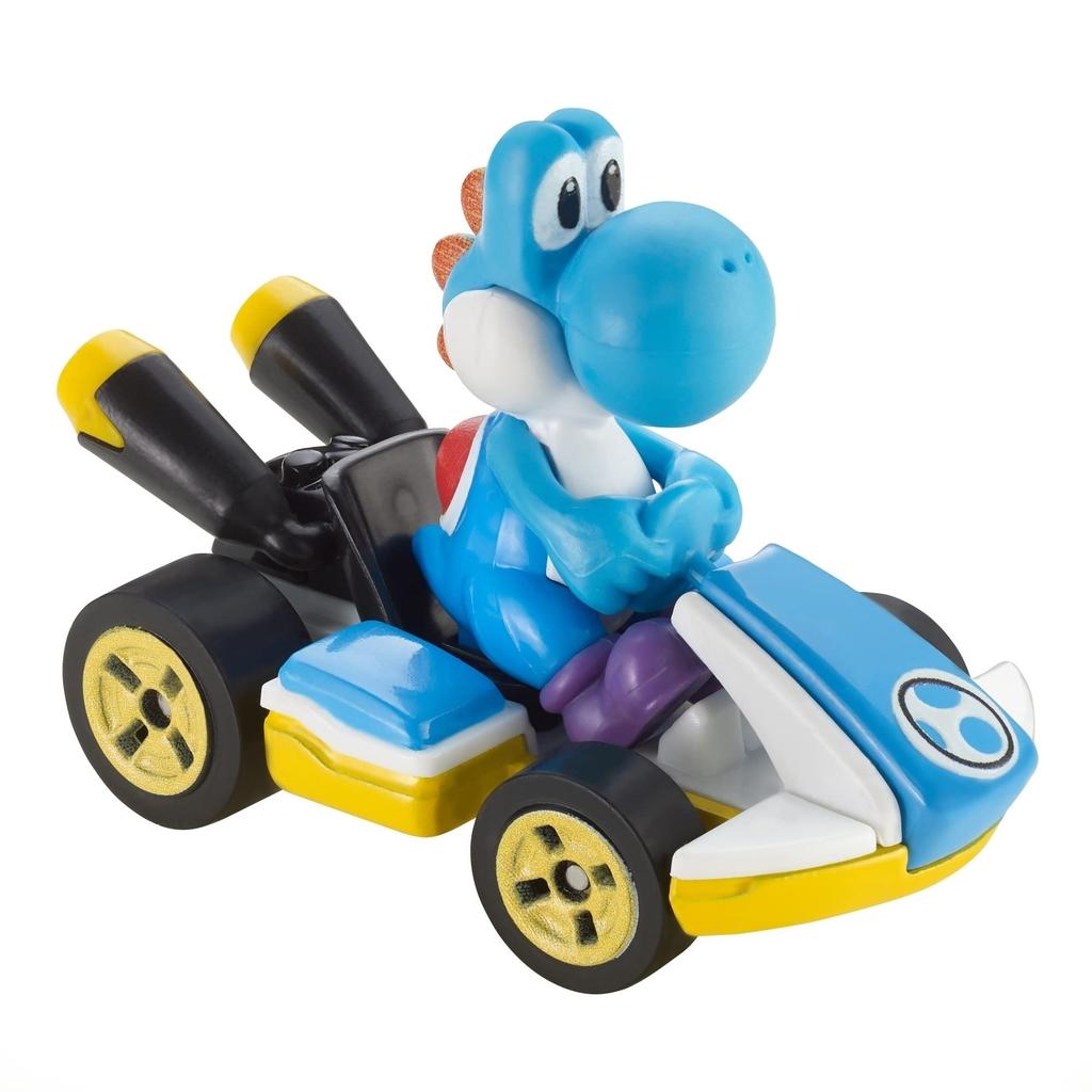 Hot Wheels HW Mario Kart Mattel Yoshi Blue