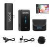 BOYA Wireless Lavalier Lavalier Microphone for External Streaming Microphone with Sound Instant Omnidirectional OLED Easy Compatible with DSLR Video