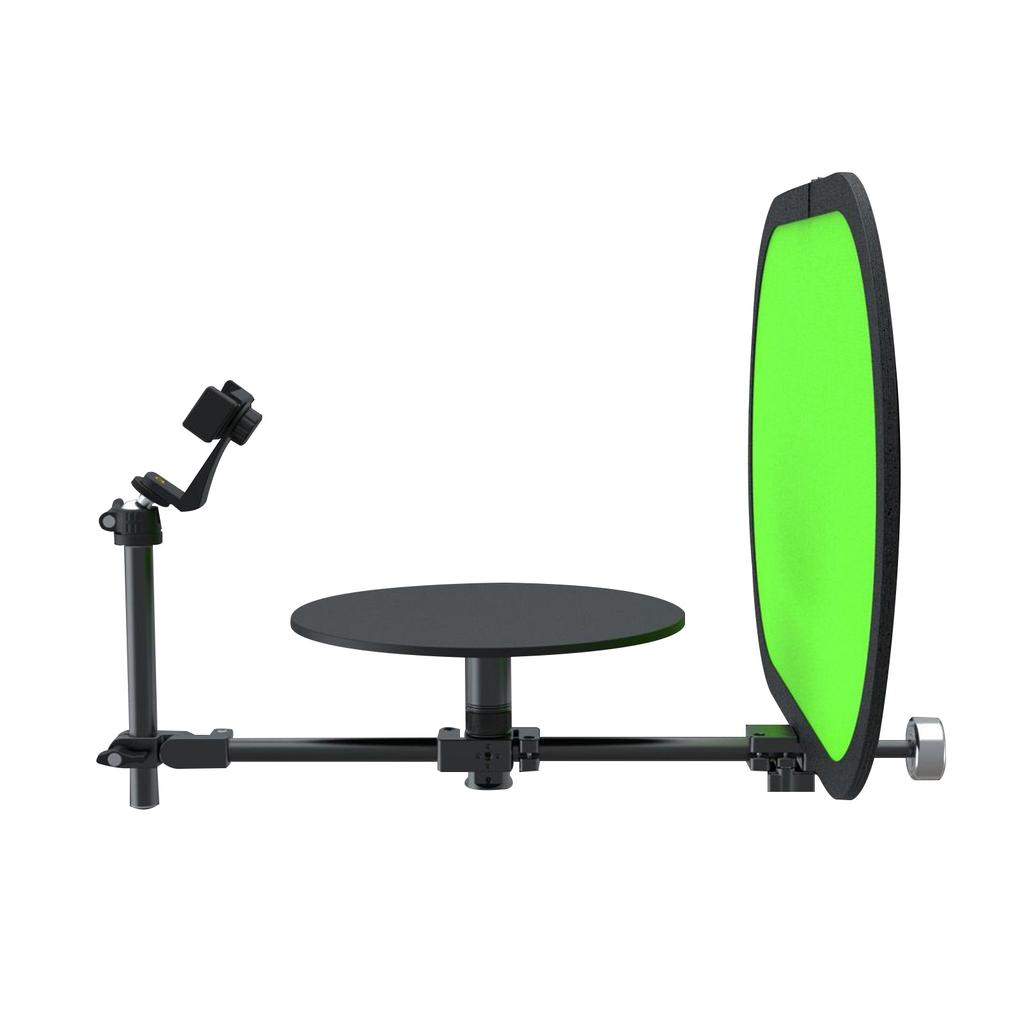 360 degrees Photography Turntable Adjustable Angle Camera Spinner Portable Video Rotating Platform