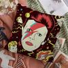 Rock Singer DDavid BBowie Pillow Covers Cartoon Sofa Decorative Home Doublesided Printing Short Plush Cute Cushion Cover