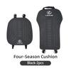Interior Stickers Car Ice Silk Seat Cushion Breathable Backrest Seat Cover Accessories For Lexus UX250h RX450h CT200h RX400h NX3MI8 