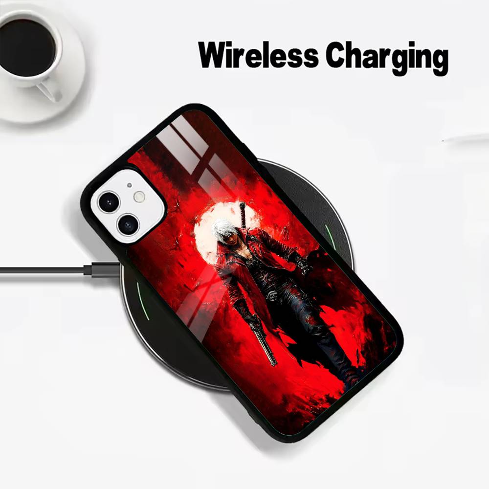 D- Dante Devil May C-Cry 2- -DMC2 Wireless Charging Phone Case Compatible with iPhone 17/16/15/14/13/12/11